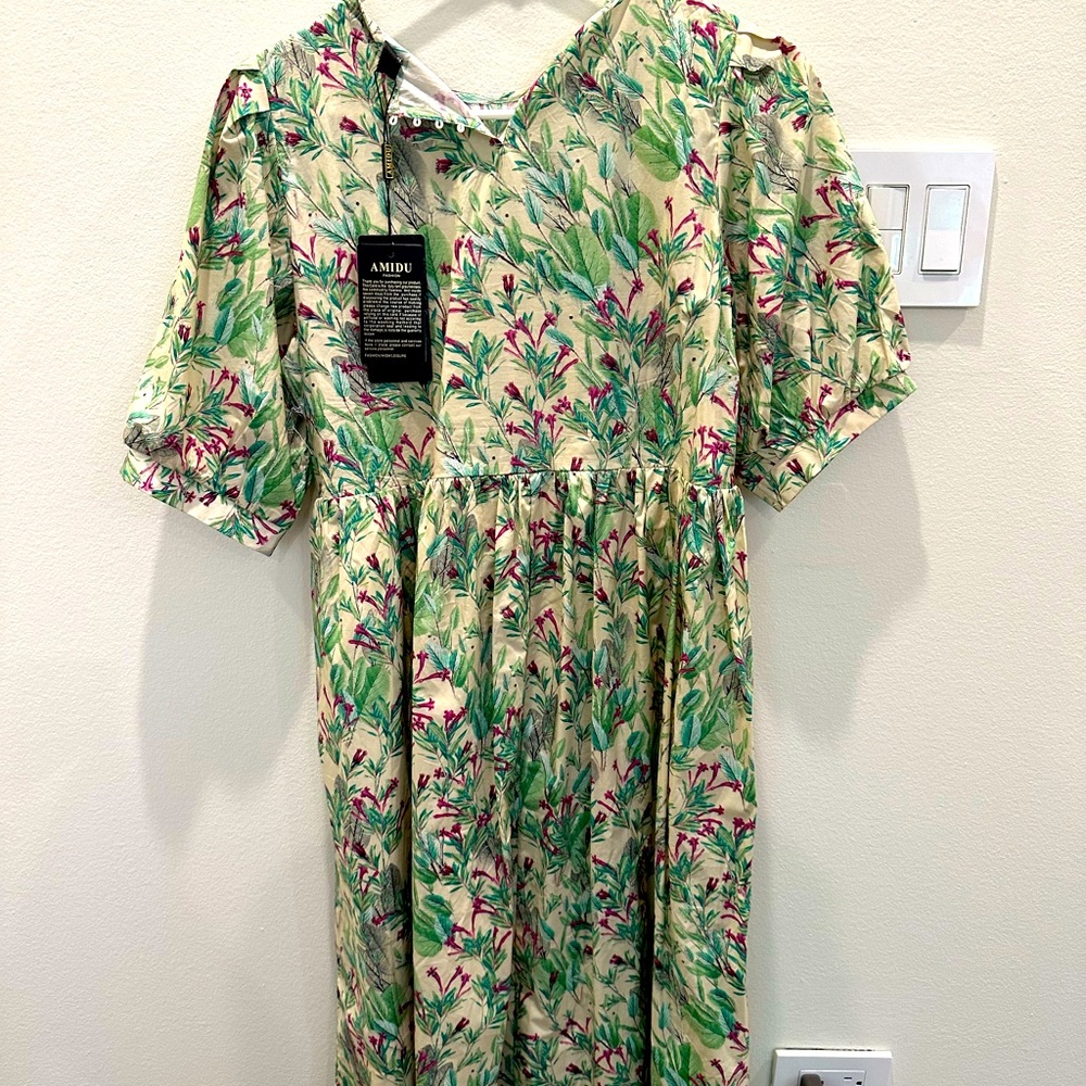 Summer printed Maxi Dress